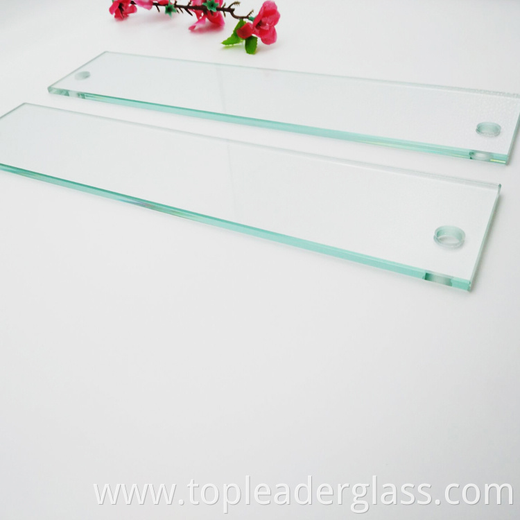 3-19mm Cut Size Clear Tempered Glass For Furniture Toughened Glass